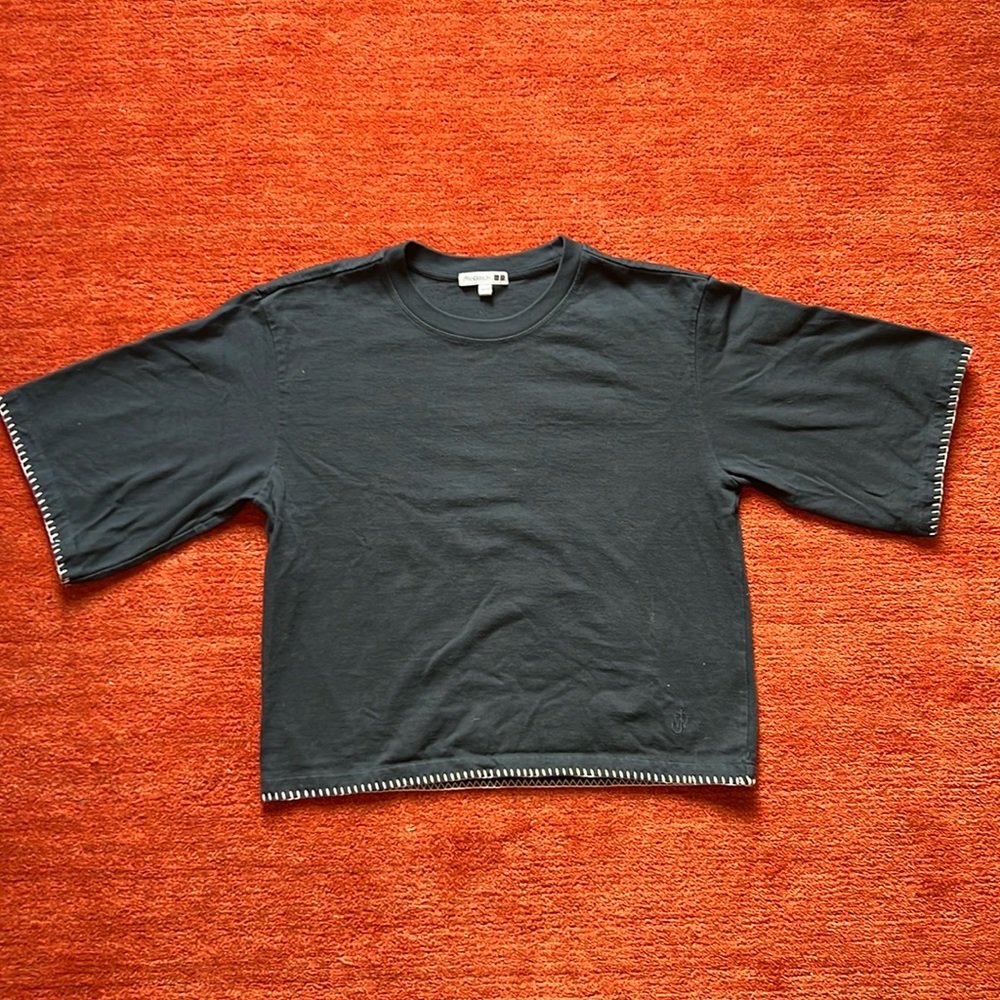 Uniqlo x JWAnderson Special Collab Navy Oversized Boxy Fit Tshirt